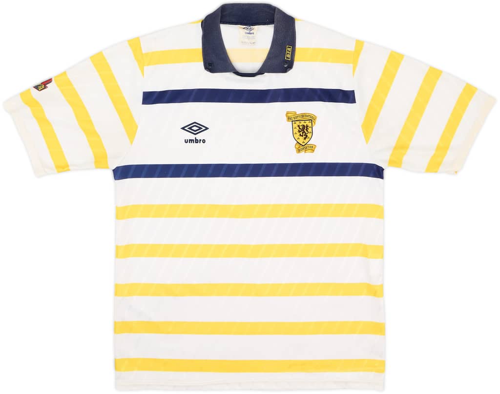 1988-91 Scotland Away Shirt - 8/10 - (S)