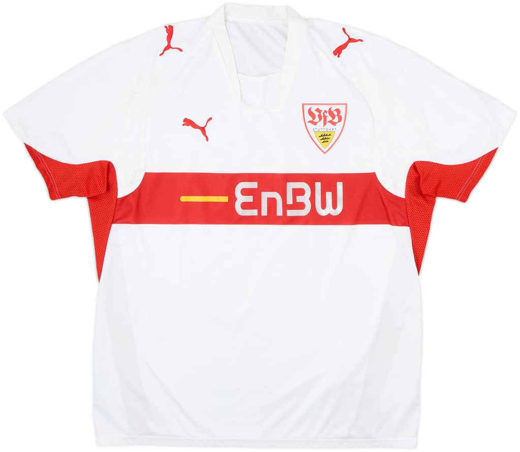 2007-08 Stuttgart Home Shirt - 5/10 - (XXL)