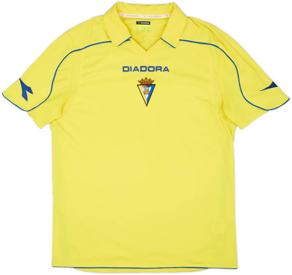 2008-09 Cadiz Home Shirt - 6/10 - (M)