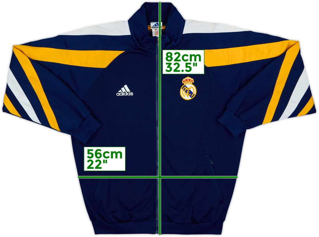 1998-99 Real Madrid adidas Track Jacket - 8/10 - (L)