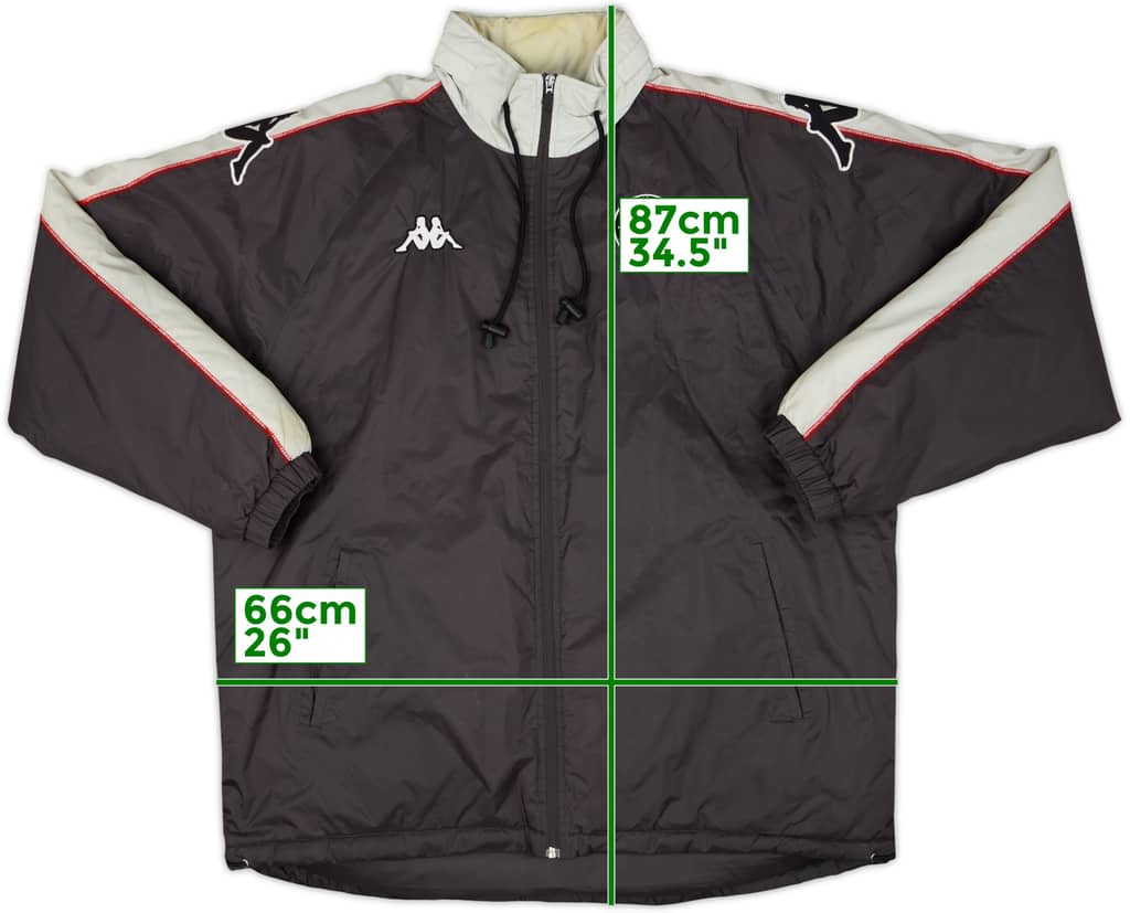 2001-02 Feyenoord Kappa Padded Bench Coat - 6/10 - (XL)