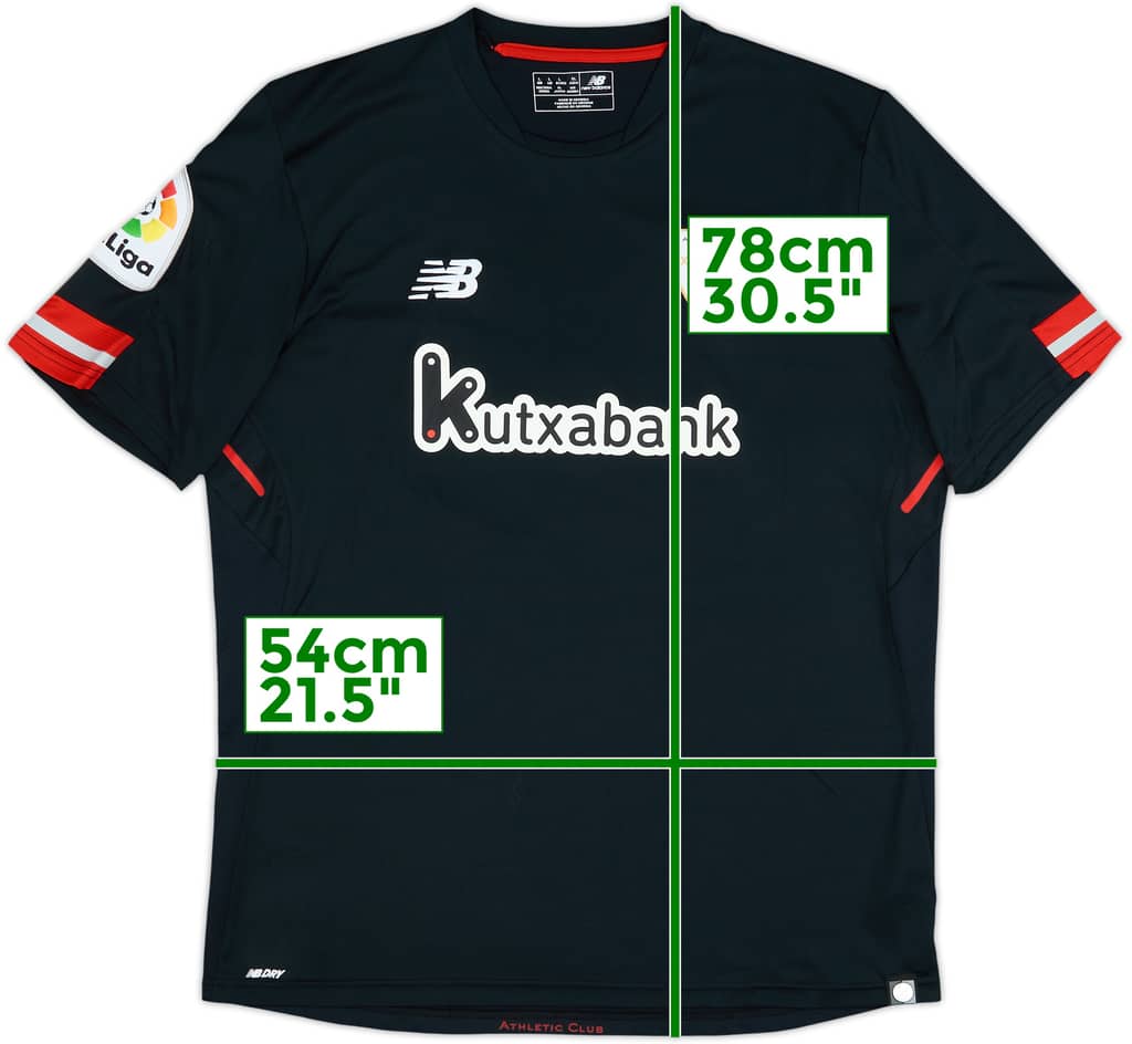 2017-18 Athletic Bilbao Away Shirt - 8/10 - (L)