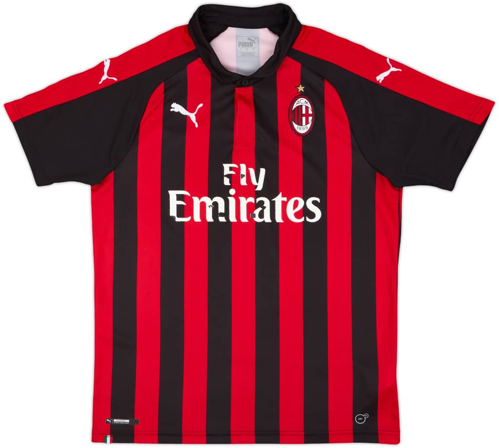 2018-19 AC Milan Home Shirt - 5/10 - (L)