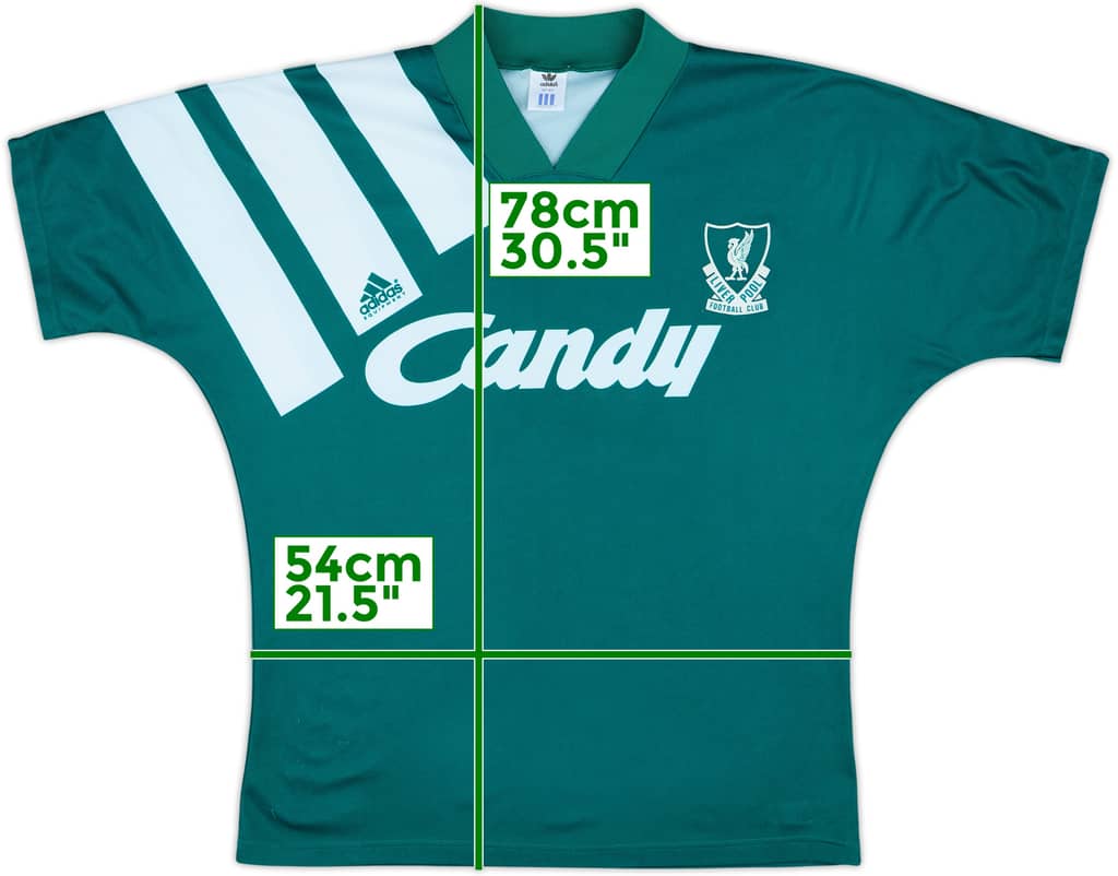 1991-92 Liverpool Away Shirt - 8/10 - (L)