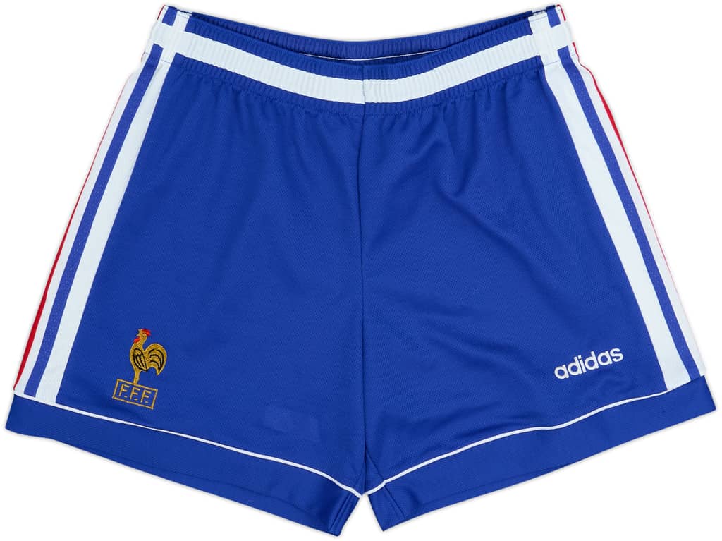 2000-02 France Home Shorts - 8/10 - (M)