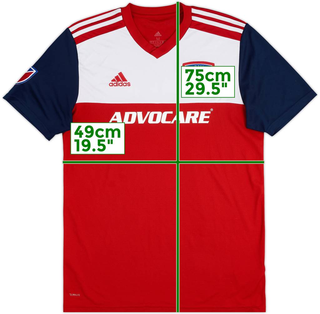2018-19 FC Dallas Home Shirt - 5/10 - (M)