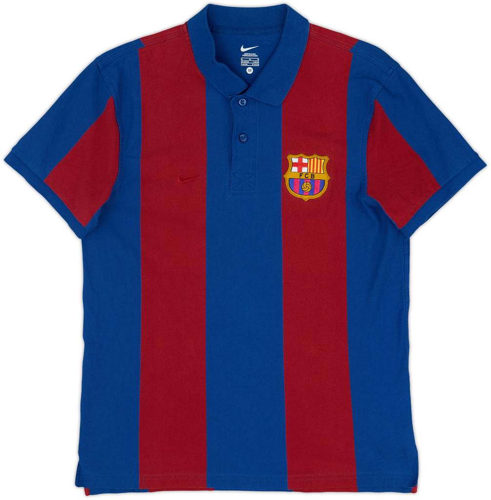 2010-11 Barcelona Nike Polo Shirt - 9/10 - (M)