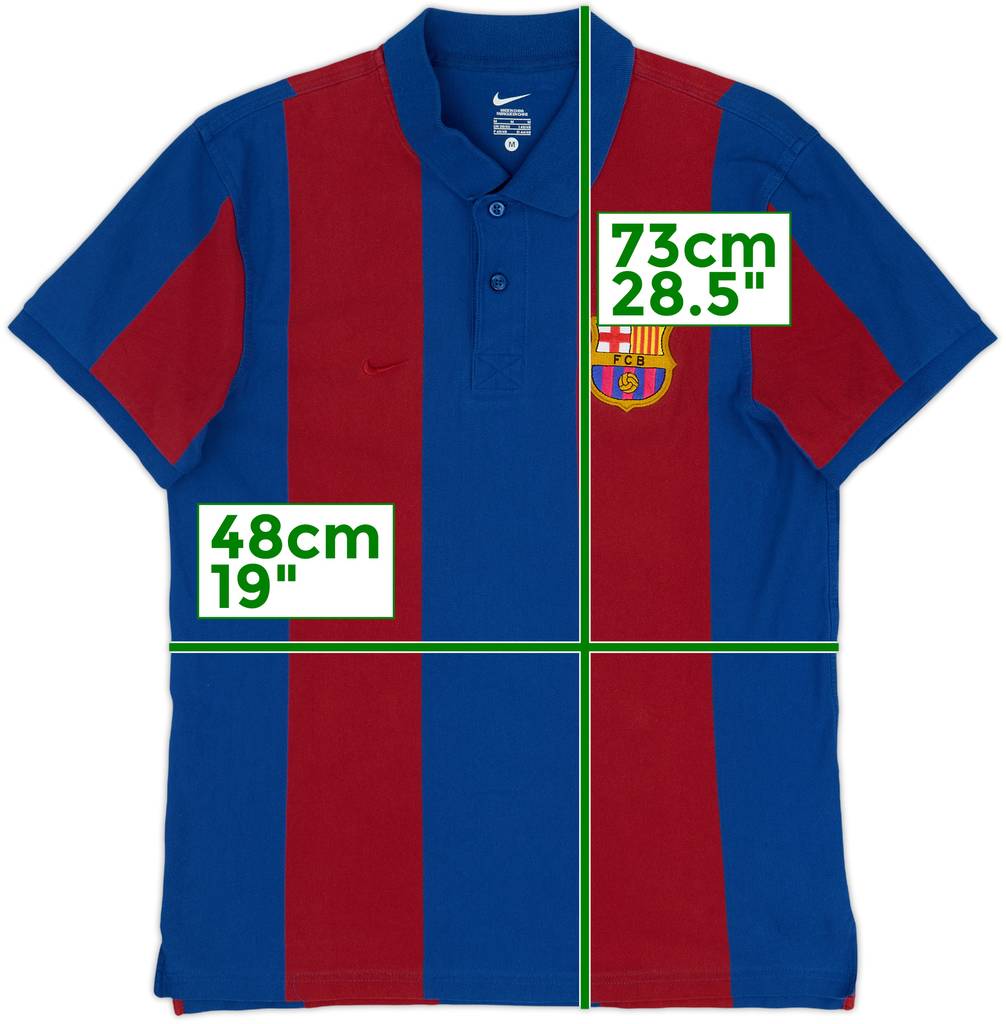 2010-11 Barcelona Nike Polo Shirt - 9/10 - (M)
