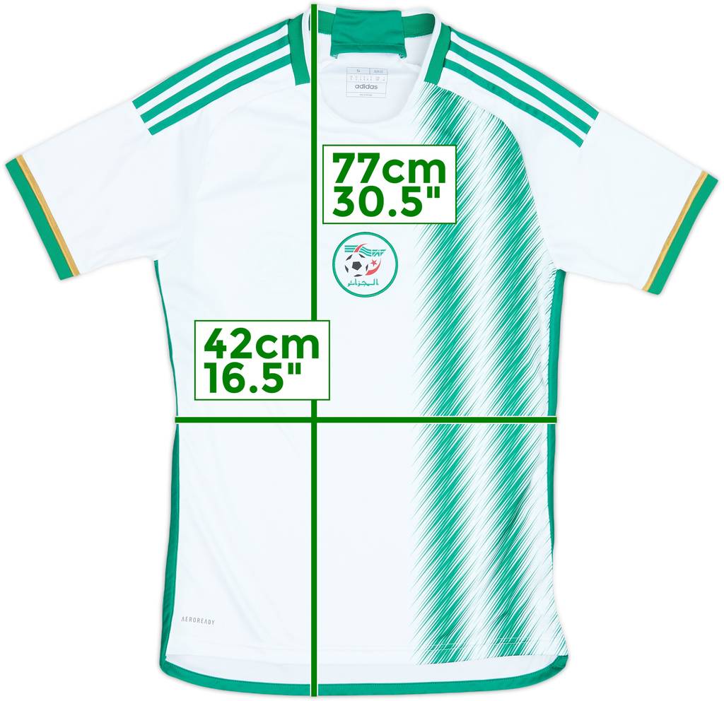 2022-23 Algeria Home Shirt - 8/10 - (S)