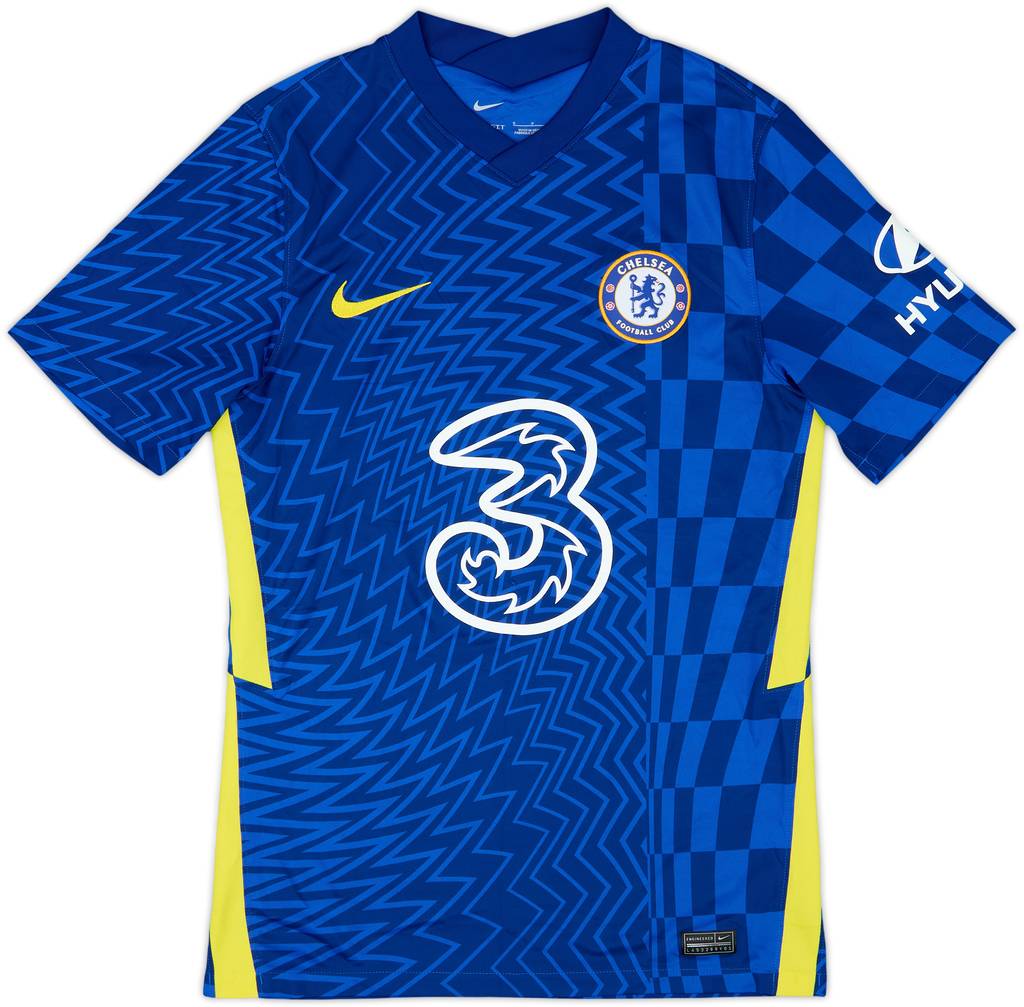 2021-22 Chelsea Home Shirt Lukaku #9 - 9/10 - (S)