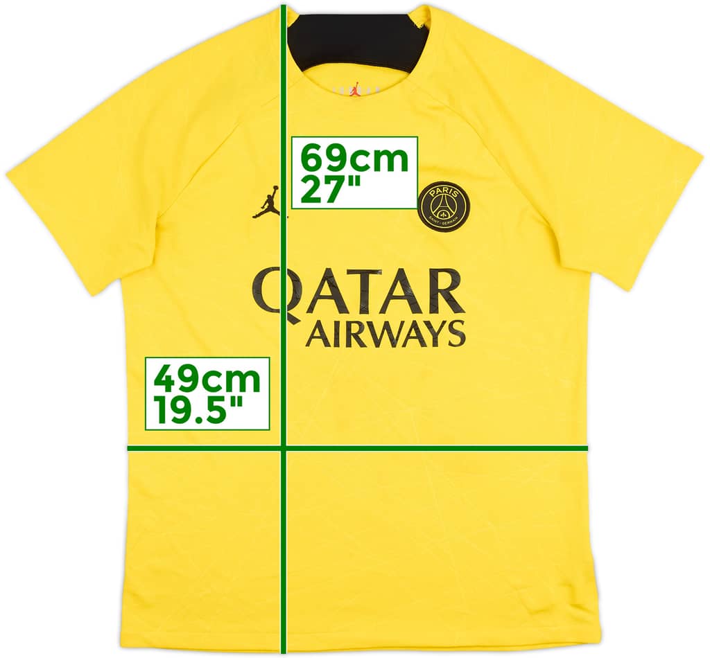 2023-24 Paris Saint-Germain Nike Jordan Training Shirt - 6/10 - (M)