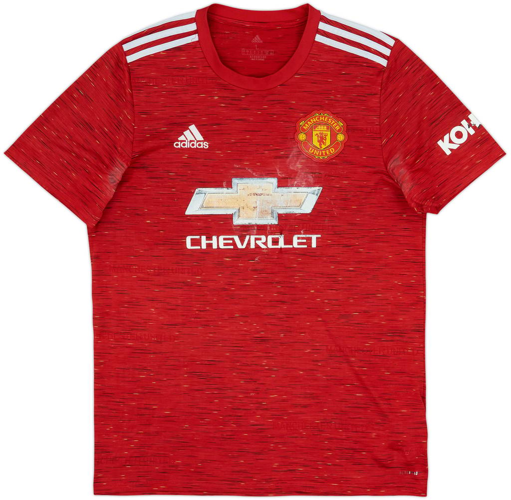 2020-21 Manchester United Home Shirt - 4/10 - (L)