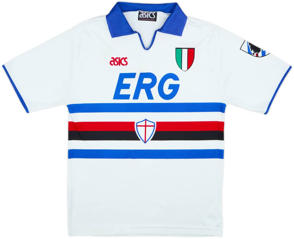 1991-92 Sampdoria Away Shirt - 5/10 - (M)