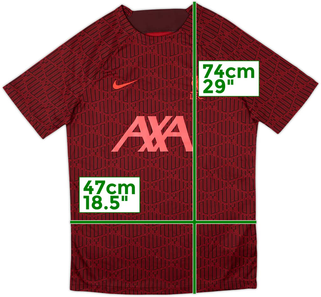 2022-23 Liverpool Nike Training Shirt - 10/10 - (M)