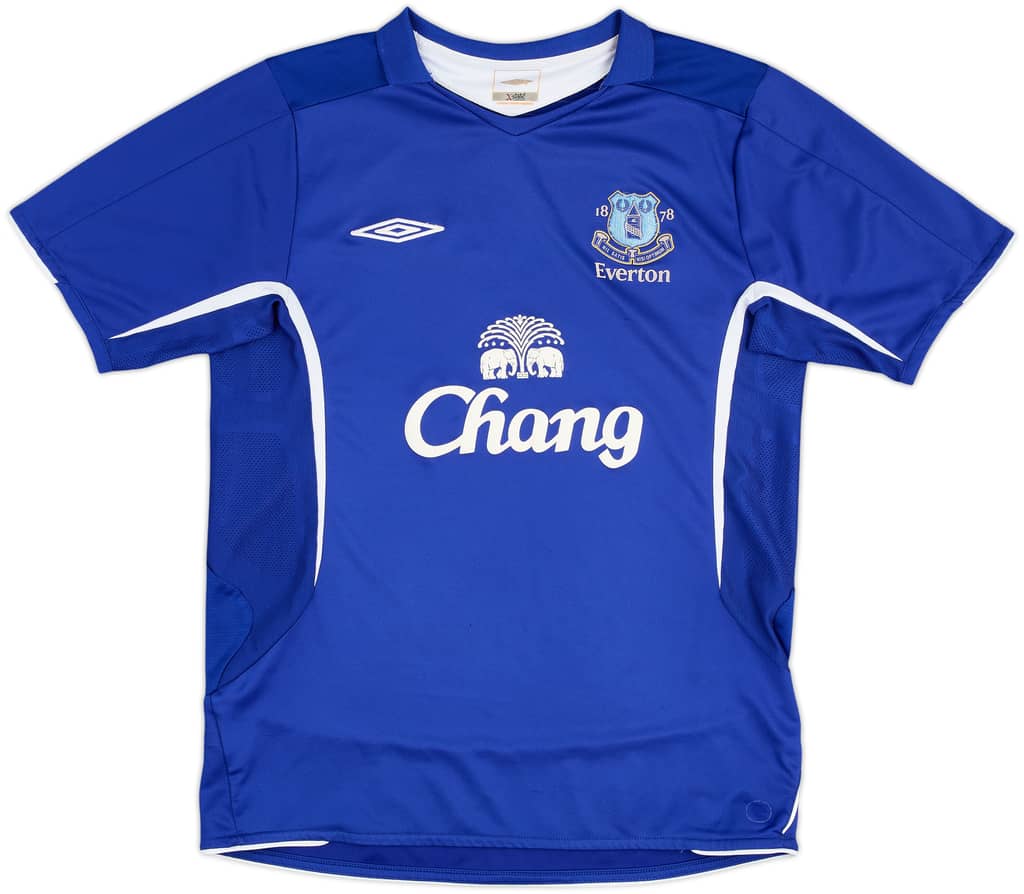 2005-06 Everton Home Shirt - 5/10 - (M)