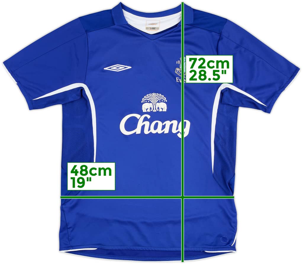 2005-06 Everton Home Shirt - 5/10 - (M)