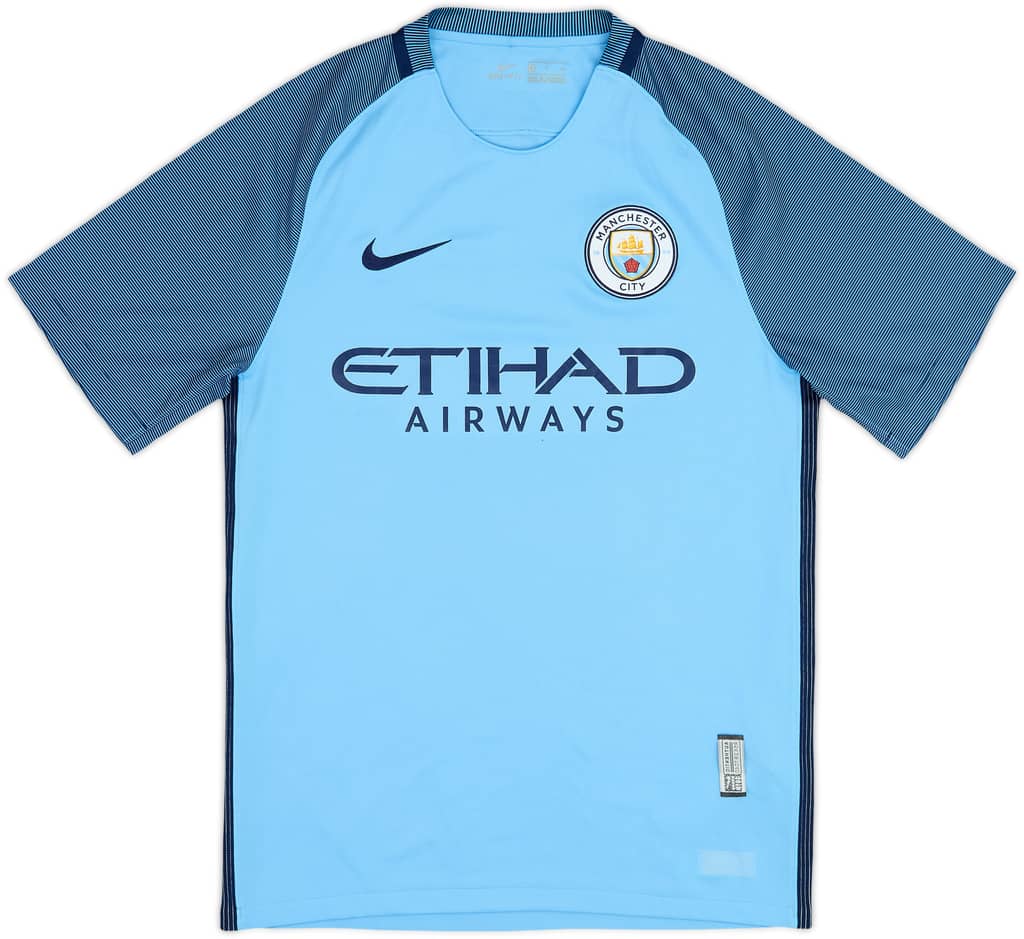 2016-17 Manchester City Home Shirt - 5/10 - (S)