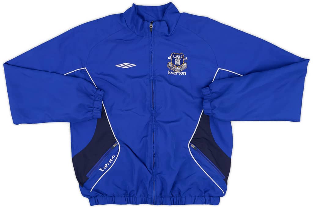 2007-08 Everton Umbro Track Jacket - 6/10 - (XL.Boys)