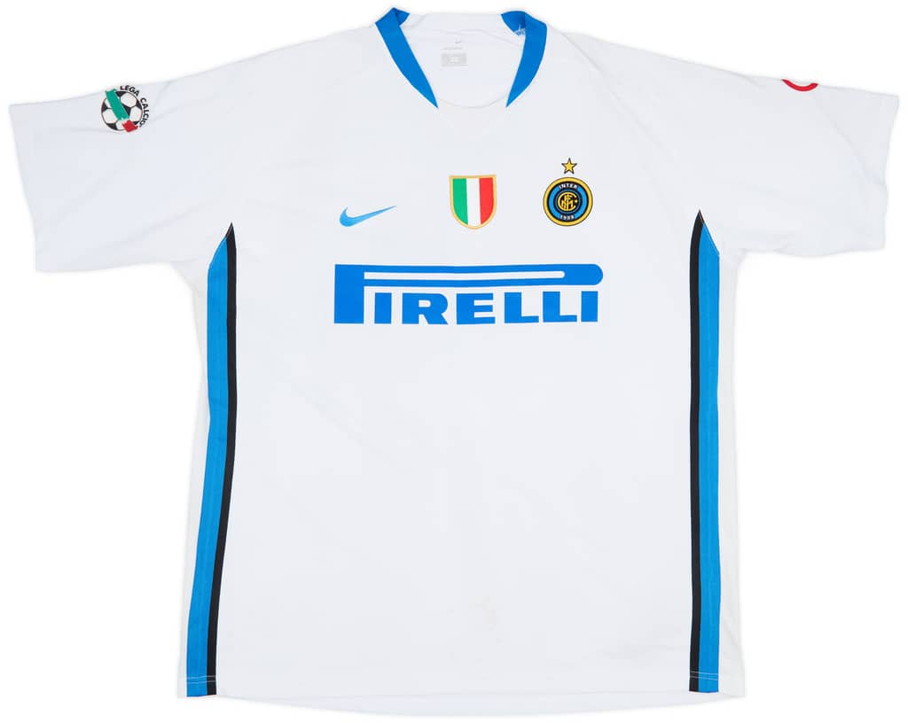 2006-07 Inter Milan Away Shirt Crespo #18 - 5/10 - (XL)