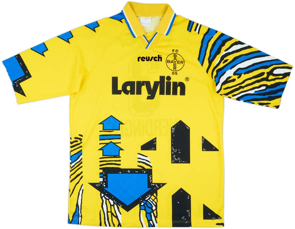 1994-95 Bayer Uerdingen Match Issue Away Shirt #3