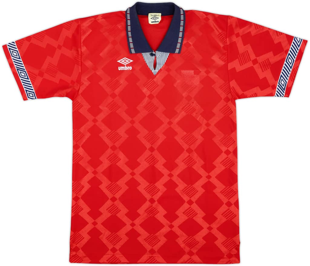 1990-93 England Away Shirt - 3/10 - (L)