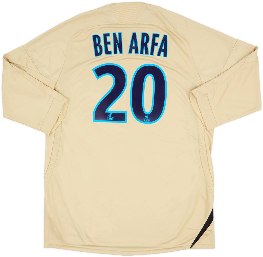 2008-09 Olympique Marseille Third Shirt Ben Arfa #20 - 8/10 - (XL)
