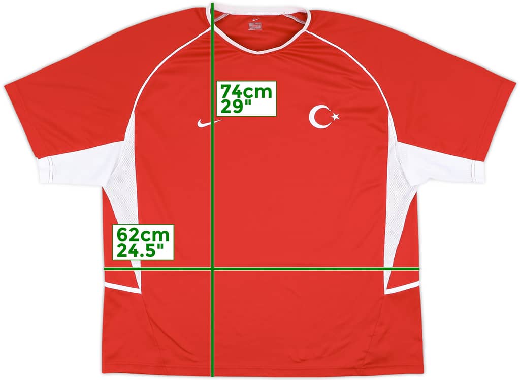 2003-04 Turkey Home Shirt - 9/10 - (XXL)