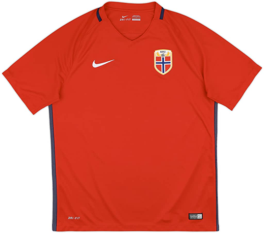 2016-18 Norway Home Shirt - 9/10 - (L)