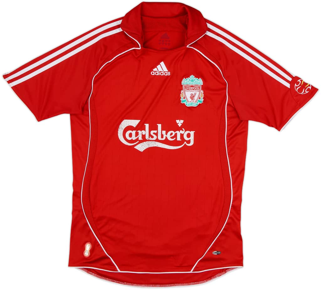 2006-08 Liverpool Home Shirt - 5/10 - (S)
