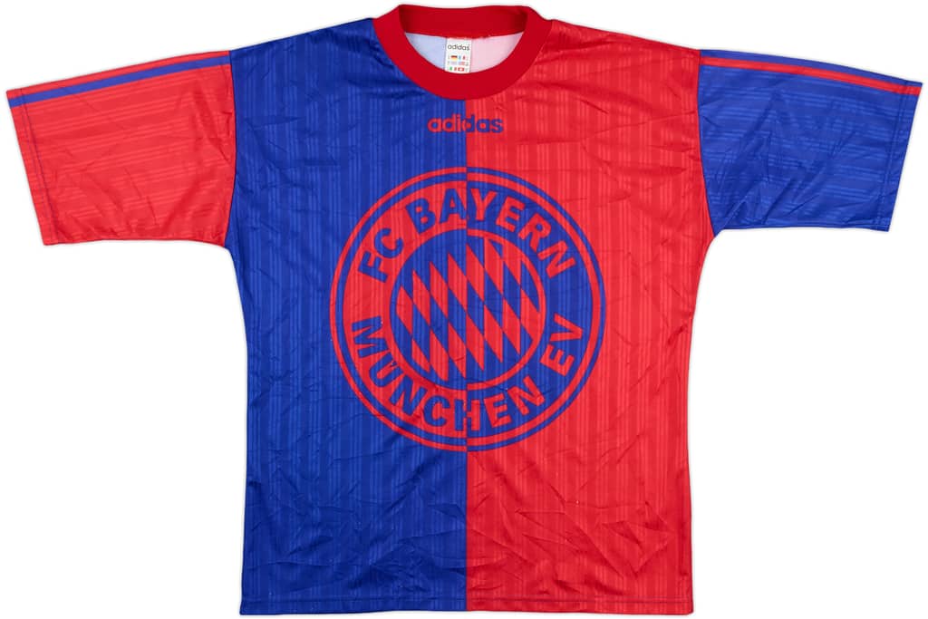 1995-96 Bayern Munich adidas Training Shirt - 8/10 - (S)