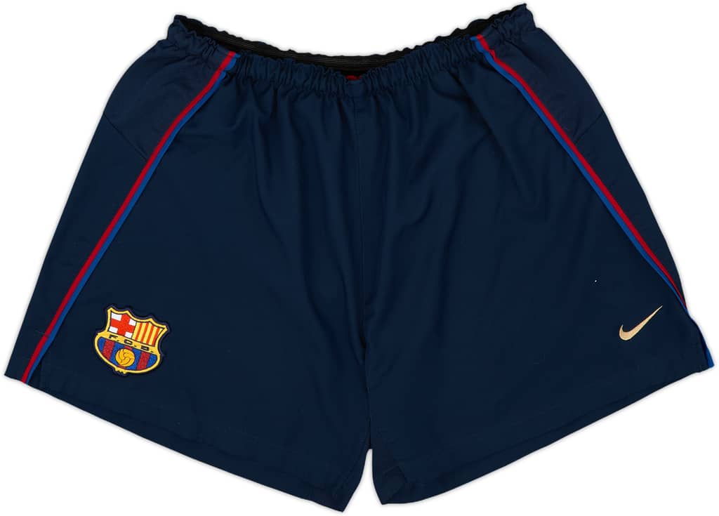 2002-03 Barcelona Away Shorts - 8/10 - (L)