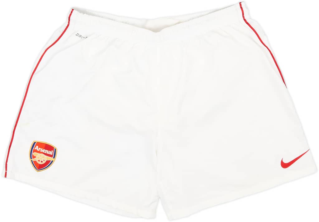 2010-11 Arsenal Home Shorts - 8/10 - (L)