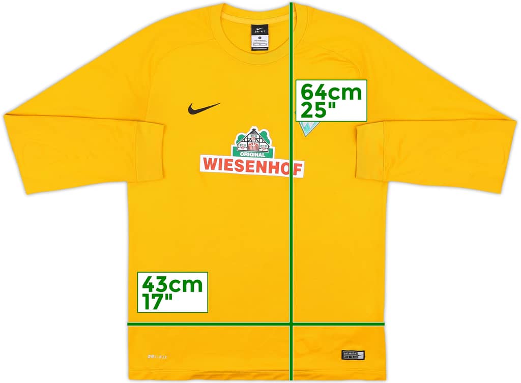 2015-16 Werder Bremen GK Shirt - 7/10 - (M)