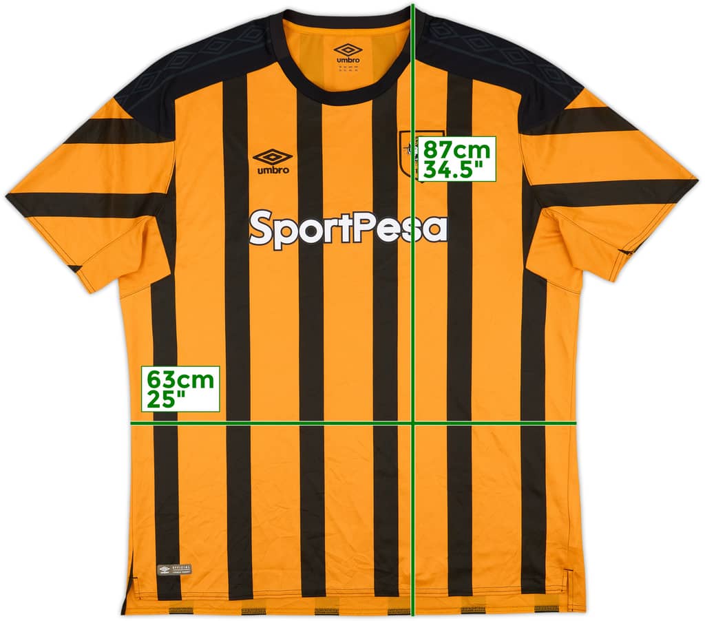 2017-18 Hull City Home Shirt - 10/10 - (3XL)