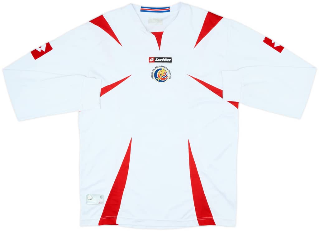 2007 Costa Rica Away L/S Shirt - 9/10 - (XL)