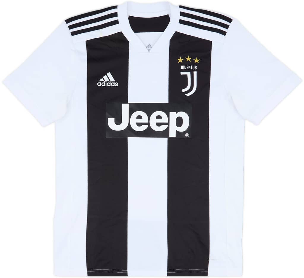2018-19 Juventus Home Shirt Ronaldo #7 - 9/10 - (S)