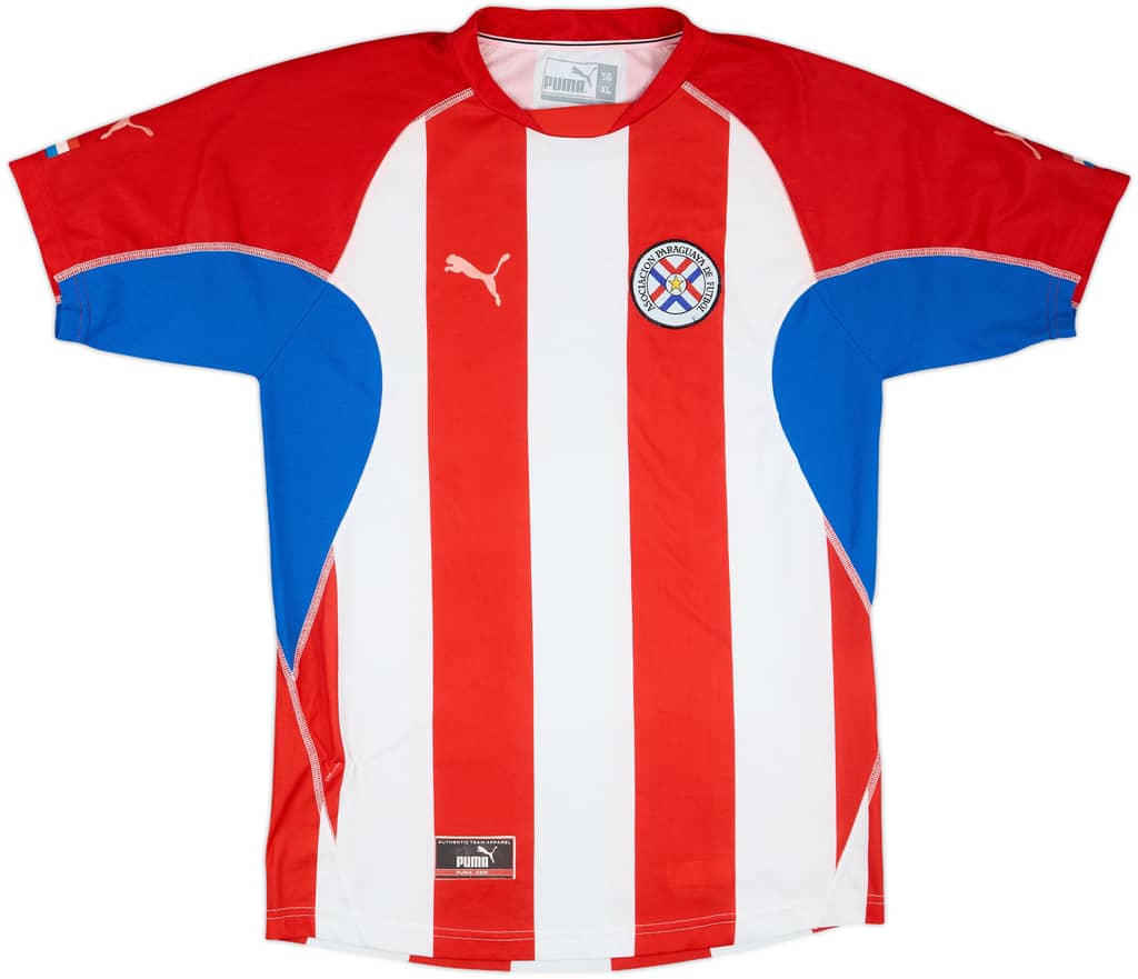 2002-04 Paraguay Home Shirt - 6/10 - (XL)