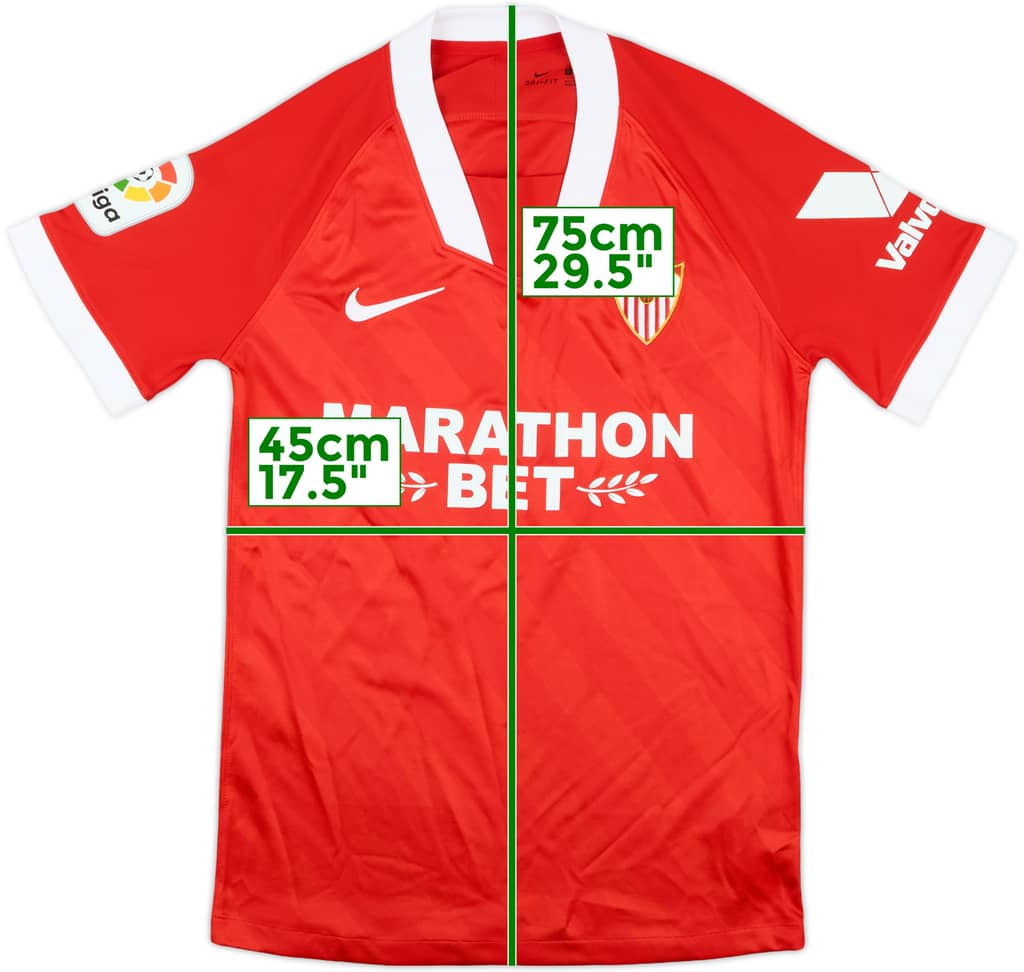 2020-21 Sevilla Away Shirt - 9/10 - (S)