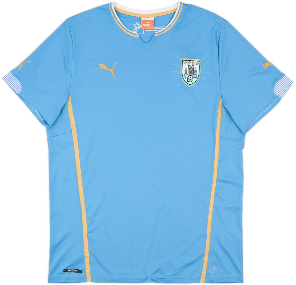2014-15 Uruguay Home Shirt - 8/10 - (XXL)