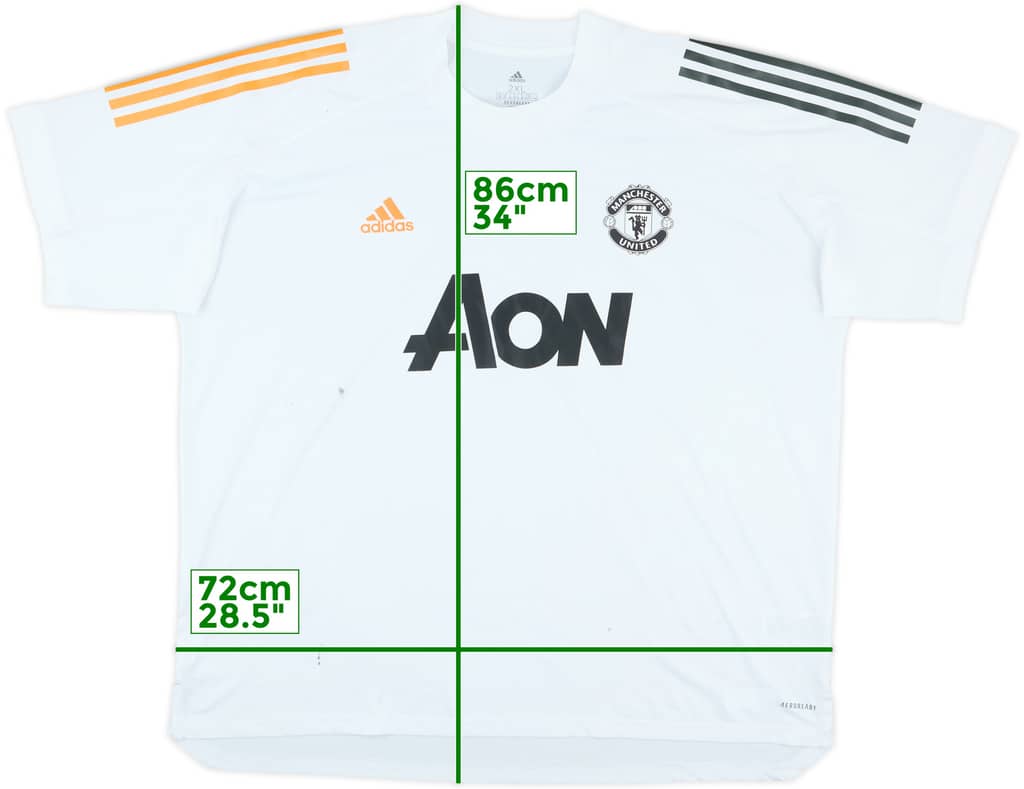 2020-21 Manchester United adidas Training Shirt - 7/10 - (XXL)