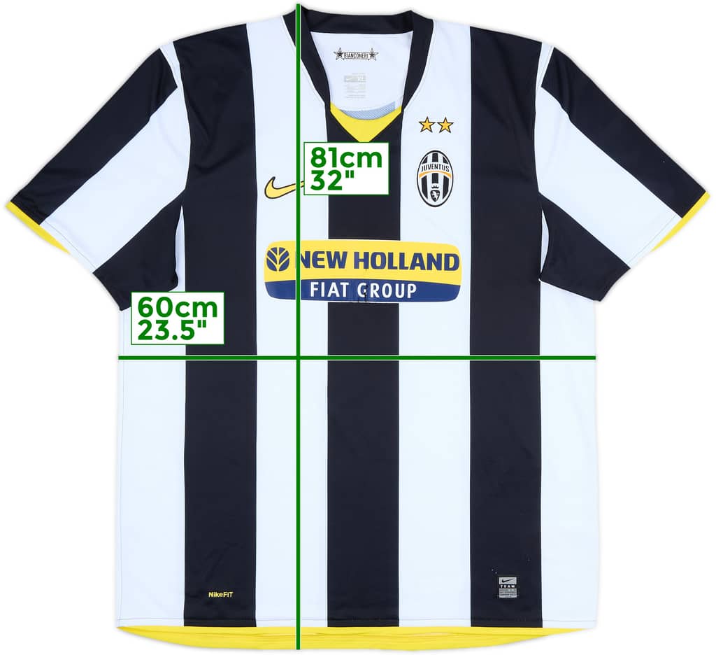 2008-09 Juventus Home Shirt - 5/10 - (XL)