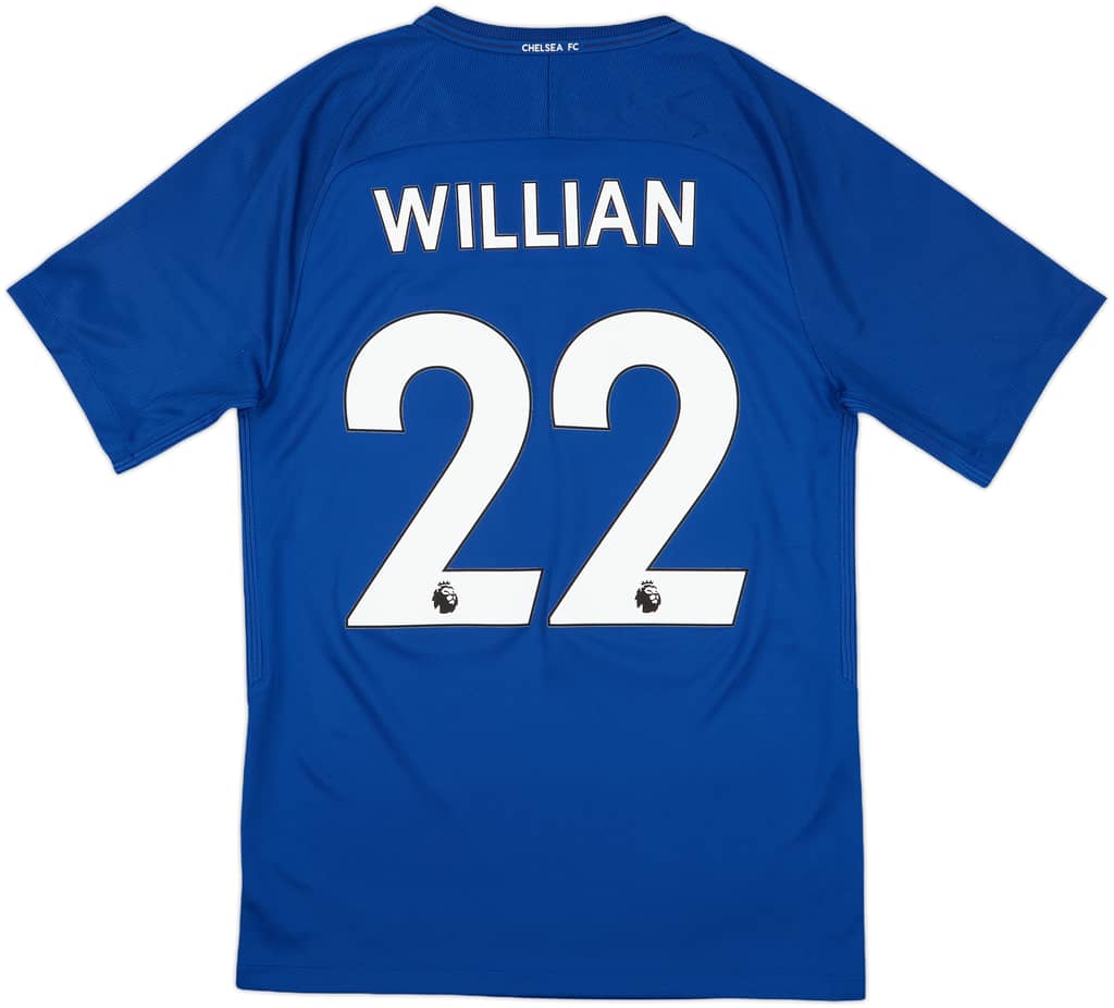 2017-18 Chelsea Home Shirt Willian #22 - 10/10 - (S)