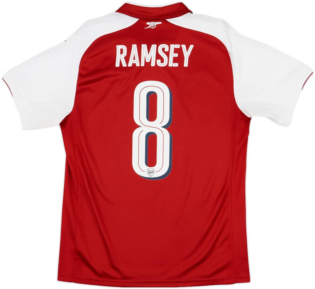 2017-18 Arsenal Home Shirt Ramsey #8 - 5/10 - (M)