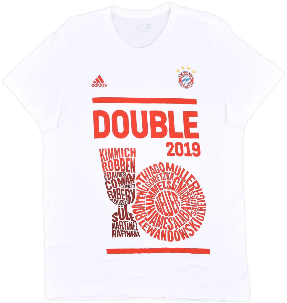 2018-19 Bayern Munich adidas Graphic Tee - 8/10 - (XL)