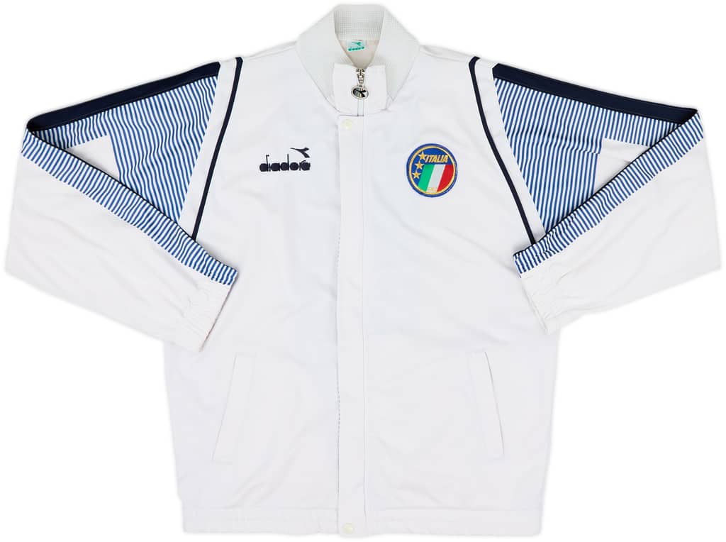 1988-90 Italy Diadora Track Jacket - 8/10 - (L)