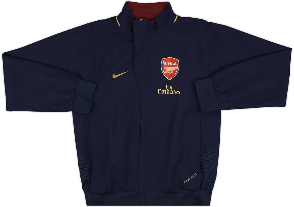 2007-08 Arsenal Nike Track Jacket - 8/10 - (S)