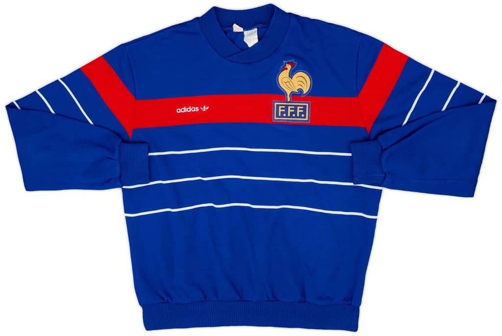1984-86 France adidas Sweat Top - 8/10 - (M)