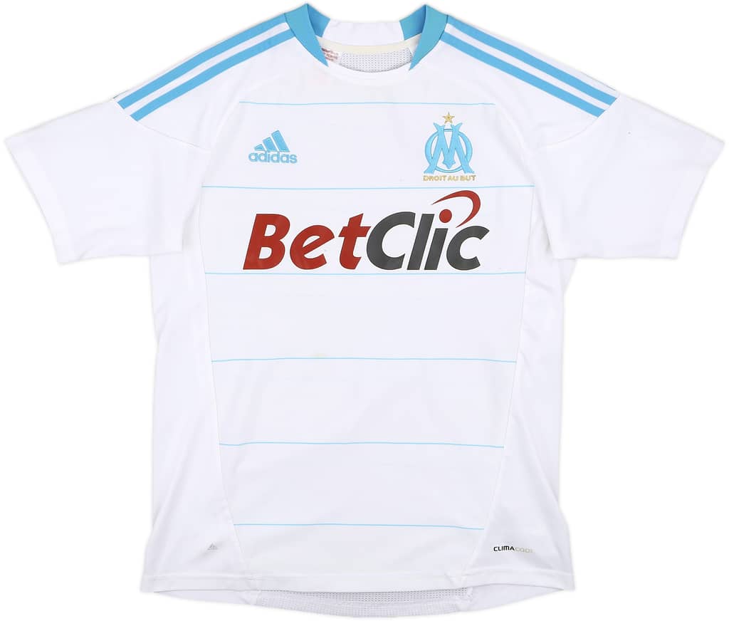 2010-11 Olympique Marseille Home Shirt - 8/10 - (XL.Boys)