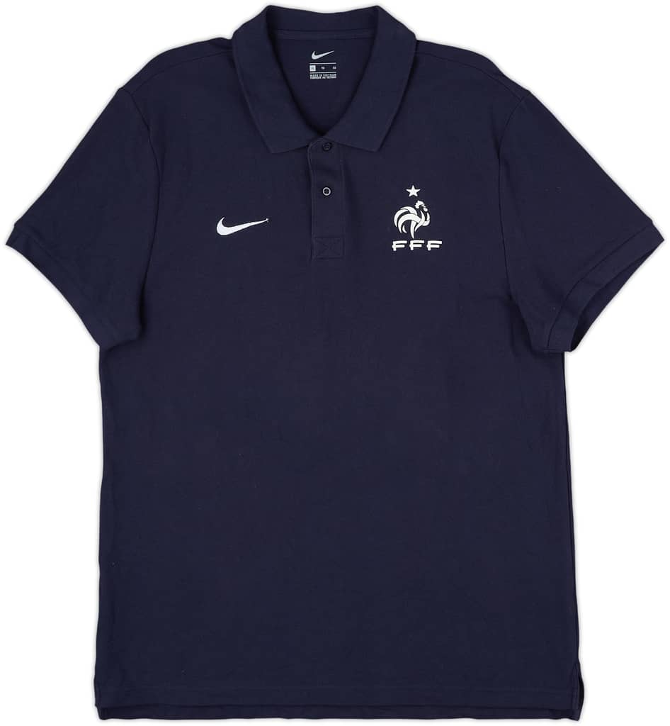 2018-19 France Nike Polo Shirt - 6/10 - (XL)