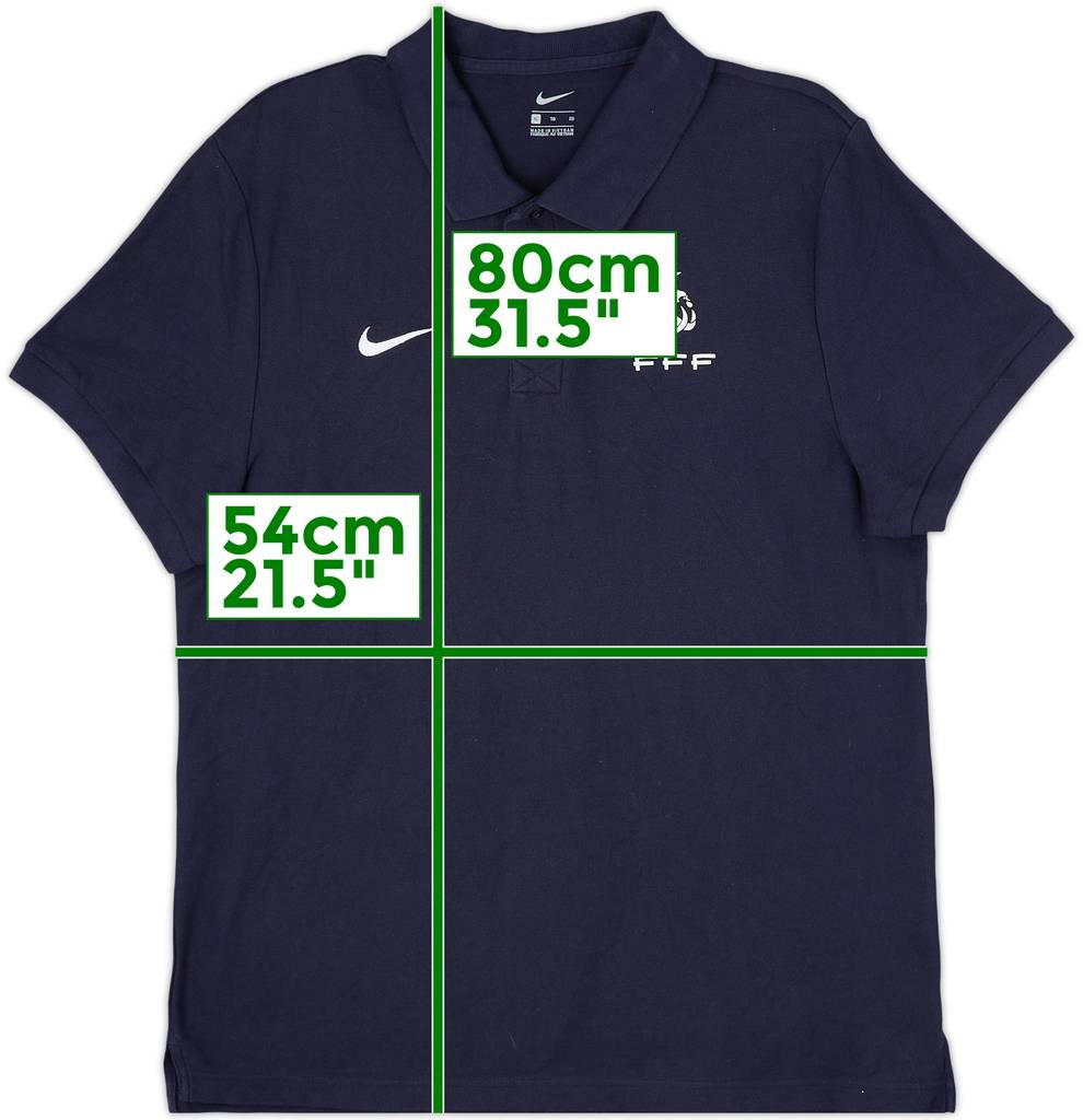2018-19 France Nike Polo Shirt - 6/10 - (XL)